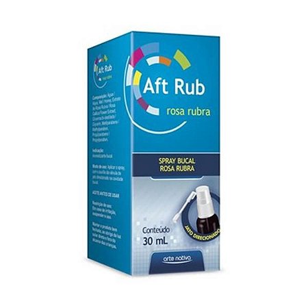 Aft Rub  Spray Bucal ARTE NATIVA 30ml