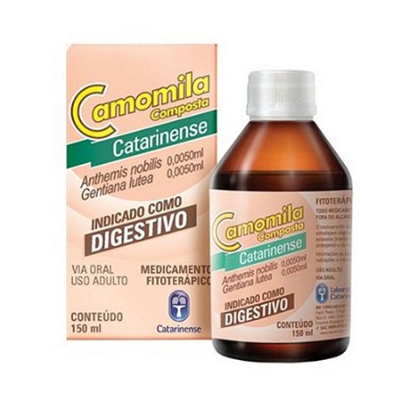 Camomila Composta (Camomila + Genciana) Solução Oral CATARINENSE 150ml