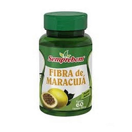 Fibra de Maracujá SEMPREBOM 500mg 60 Cápsulas