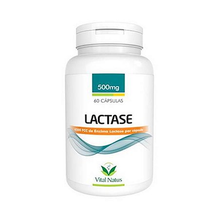 Lactase VITAL NATUS 500mg 60 Cápsulas