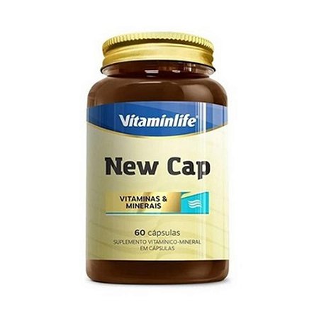 New Cap (Vitaminas e Minerais) VITAMINLIFE 60 Cápsulas
