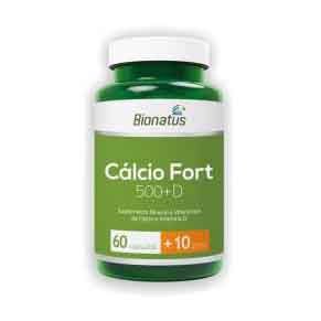 Cálcio Fort 500mg+D 1000ui 70 Cápsulas BIONATUS