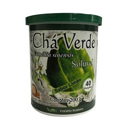 Chá Verde Solúvel MOSTEIRO DEVAKAN Sabor Limão 200g