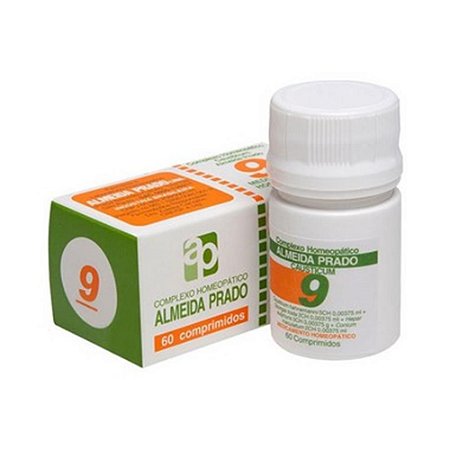 Complexo Homeopático Nº 9 ALMEIDA PRADO (Tosse) 60 Comprimidos