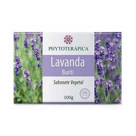 Sabonete Veg de Lavanda e Rosa mosqueta PHYTOTERÁPICA 100g