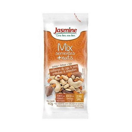 Mix de Sementes + Nuts JASMINE 40g