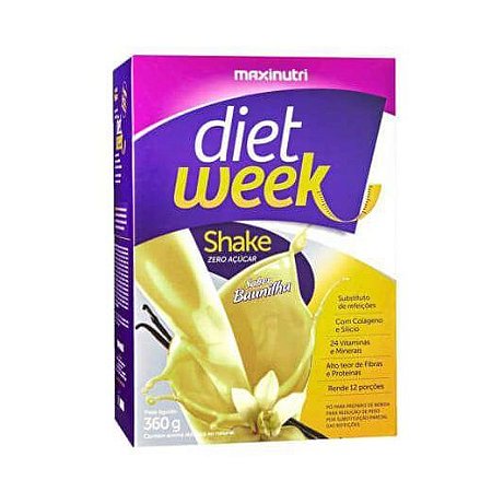 Shake Diet Week Baunilha MAXINUTRI 360g