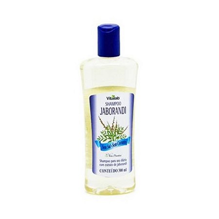 Shampoo Jaborandi Sem Sal e Sem Corantes Vitalab (Vita Plankta) Uso Diário 300ml