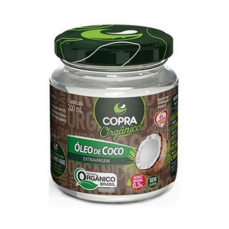 Óleo de Coco Extravirgem COPRA Orgânico 200ml