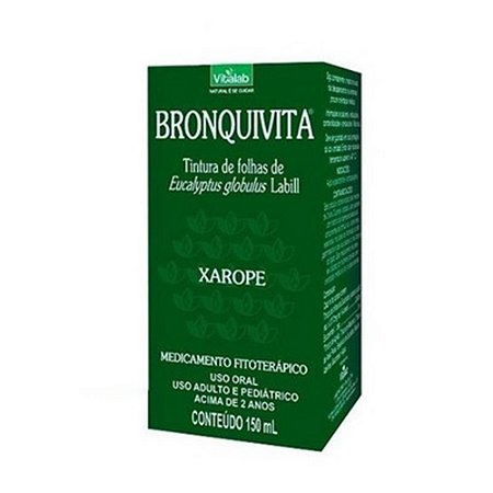 Xarope Bronquivita (Eucalipto + Plantas Medicinais + Mel) VITALAB 150ml