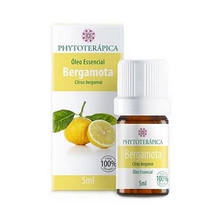 Óleo Essencial de Bergamota (Citrus bergamia) PHYTOTERÁPICA 5ml