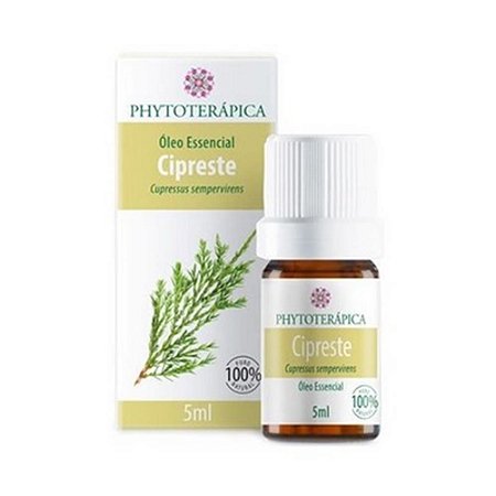Óleo Essencial de Cipreste (Cupressus sempervirens) PHYTOTERÁPICA 5ml