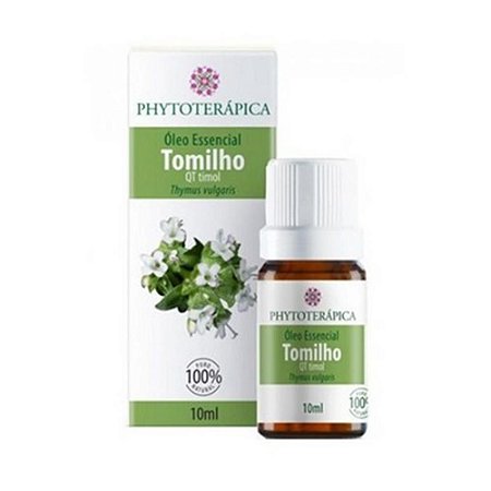 Óleo Essencial de Tomilho (Thymus vulgaris) PHYTOTERÁPICA 10ml