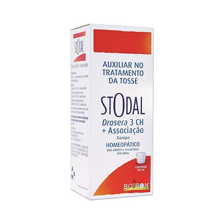 Stodal Xarope Homeopático (Droserra 3CH + Associação) BOIRON (Tosse) 150ml