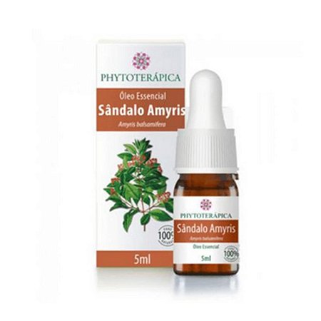 Óleo Essencial de Sândalo (Amerys balsamifera) PHYTOTERÁPICA 5ml