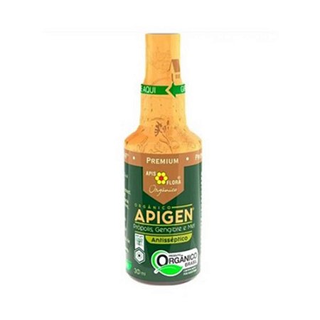 ApiGen Spray de Própolis Mel e Gengibre APIS FLORA Orgânico 30ml