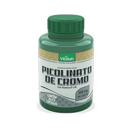 Picolinato de Cromo VITALAB 60 Cápsulas