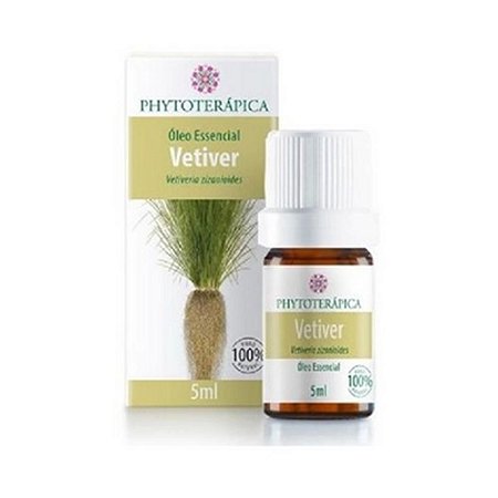 Óleo Essencial de Vetiver (Vetiveria zizanioides) PHYTOTERÁPICA 5ml