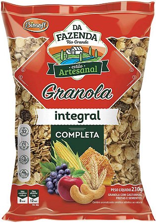 Granola Completa 32 Ingredientes BIOSOFT 230g