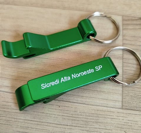 CHAVEIRO ABRIDOR METAL PE DE GALINHA (KIT COM 100 UNIDADES)