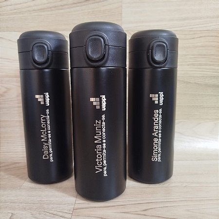 GARRAFA TERMICA 400ML (ATACADO PEDIDO MINIMO DE 20 UNIDADES)