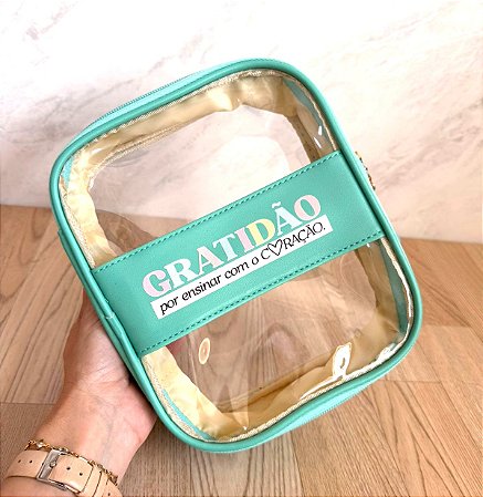 NECESSAIRE MALETA EM CRYSTAL (PEDIDO MINIMO DE 50 UNIDADES)