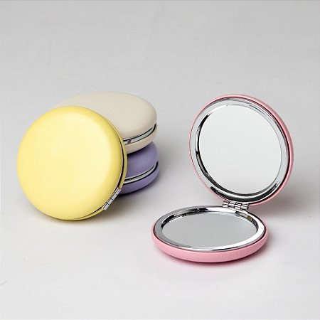 ESPELHO DUPLO LUXO REDONDO (PEDIDO MINIMO DE 20 UNIDADES)