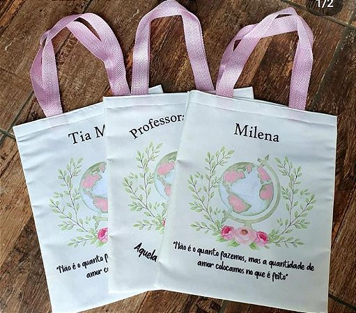 SACOLA TIPO ECOBAG (28 X 36 CM)