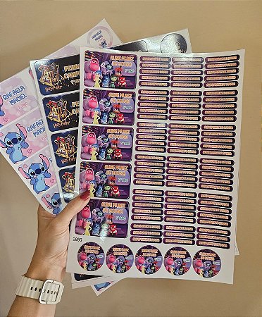 KIT ETIQUETAS ESCOLARES