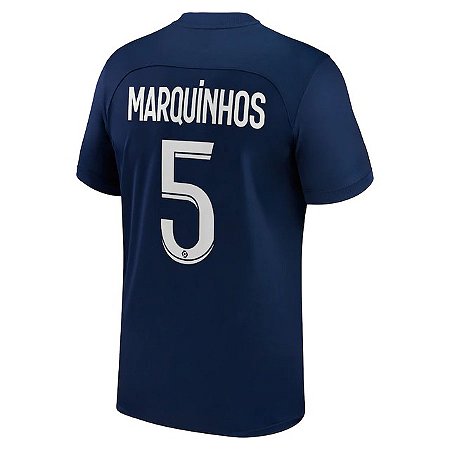 Camisa Nike PSG Uniforme I (Home) Marquinhos 5 - MERCADO SPORTS Outlet