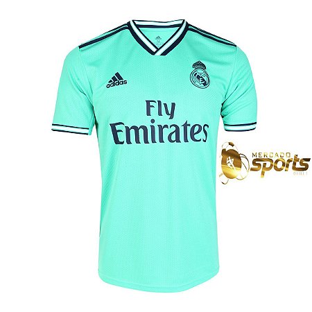 Camisa Adidas Real Madrid Uniforme 3 (third) 2019/2020 - MERCADO SPORTS  Outlet