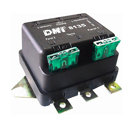 DNI8135 RELE FAROL DUPLO UNIVERSAL 12V 500W