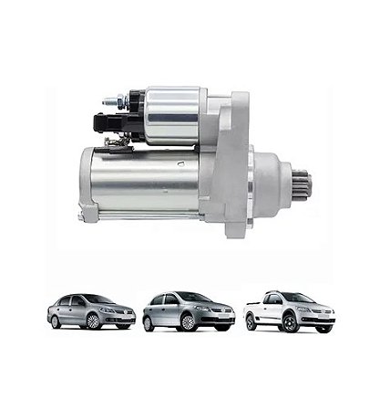 EURO 20544V Motor Partida 11 Dentes Gol Saveiro Voyage G5 Fox EA111 TSC10R7