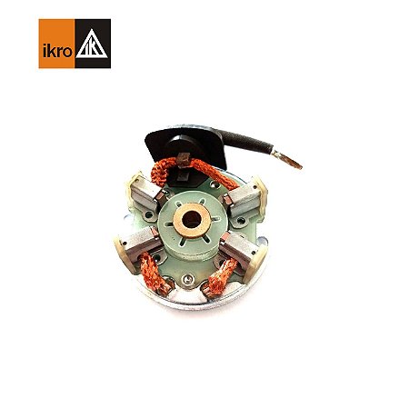 IK1912 Porta Escova Motor Partida 501401 Ford Fiesta Ecosport 1.247/4