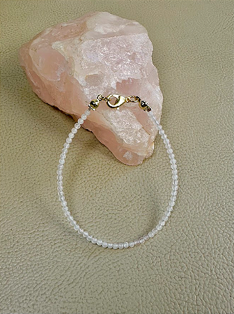 Pulseira Quartzo Rosa