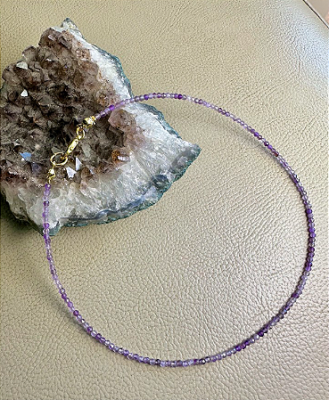 Choker Ametista