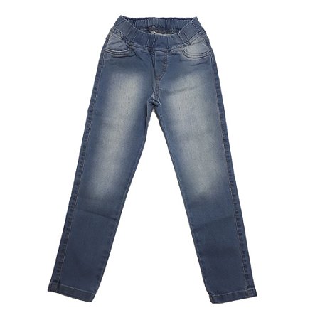 calça jeans infantil com elástico