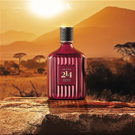Botica 214 African Sunrise Fougére Amadeirado Eau De Parfum 90ml