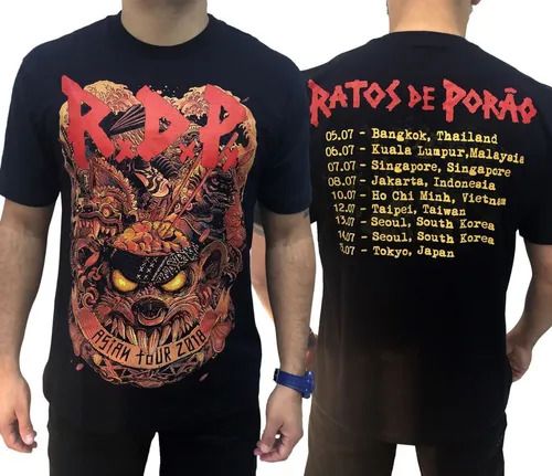 Camiseta - Ratos do Porão - Ilhéus Rock