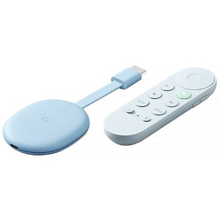 Chromecast Com Google TV 4K - Azul - Loja de Eletrônicos