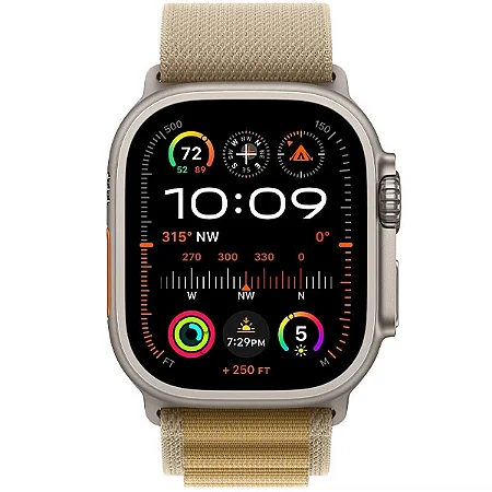Apple Watch Ultra 2 49 mm GPS + Celular - Natural Titanium Tan Alpine Loop