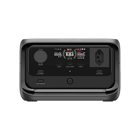 🔋 Estação de Energia Portátil EcoFlow RIVER 3 Plus – 286Wh | 600W | LiFePO4