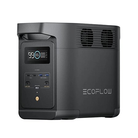 🔋Estação de Energia Portátil EcoFlow DELTA BLACK (980) – 980Wh | 500W | LiFePO4