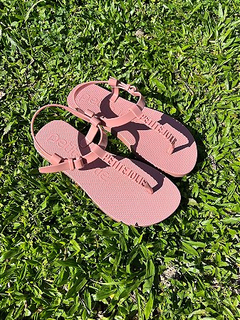 Sandália Petite Jolie Fresh Sandal PJ6919 Rosa Antigo