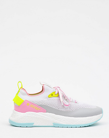 Tênis Puff Sneaker Petite Jolie PJ7130II Branco/Multi