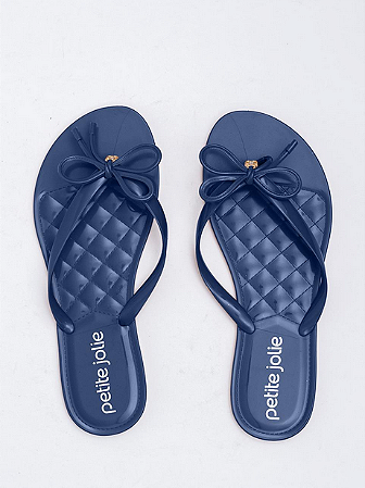 Chinelo Express III Petite Jolie PJ2272III Dark Blue