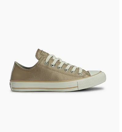 Chuck Taylor All Star Converse Authentic Glam 2.0 Dourado