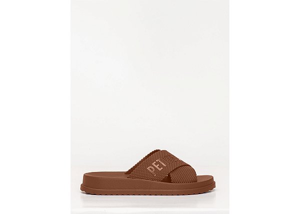 Chinelo Smash Petite Jolie PJ6812II Chocolate