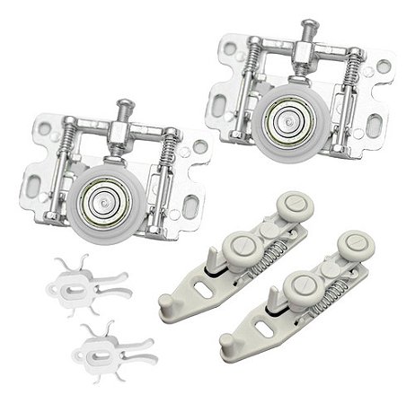Rodinha Roldana Porta De Correr Para Guarda Roupa 50kg