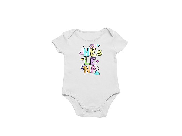 Body Infantil - Alfabeto Colorido